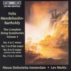 The Complete String Symphonies, Volume 4 The Complete String Symphonies, Volume 4