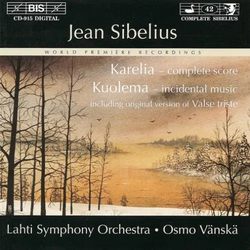 Karelia - Complete Score / Kuolema - Incidental music