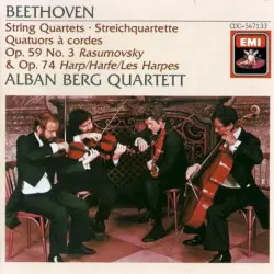 String Quartets op. 59 no. 3 "Rasumovsky / op. 74 "Harp"