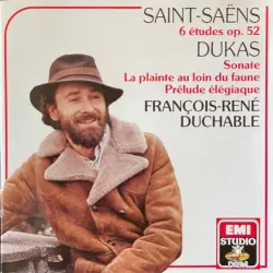 Saint-Saëns: 6 études op. 52 / Dukas: Sonate / La plainte au loin du faune / Prélude élégiaque