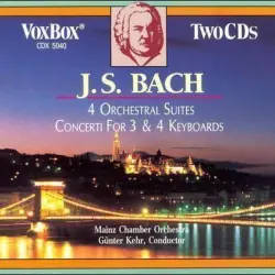 4 Orchestral Suites / Concerti For 3 & 4 Harpsichords