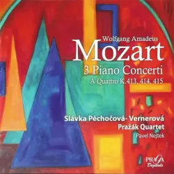 3 Piano Concerti: A Quattro K. 413, 414, 415 3 Piano Concerti: A Quattro K. 413, 414, 415