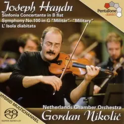 Sinfonia Concertante in B-flat / Symphony no. 100 in G “Military” / L’Isola disabitata