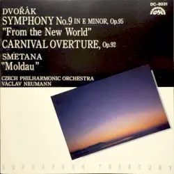 Dvořák Symphony No. 9 in E minor Op. 95 "From the New World"; Smetana Vltava; Dvořák Carnival Overture Op. 92