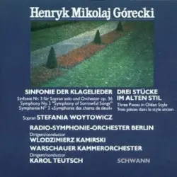 Sinfonie der Klagelieder / Drei Stücke im alten Stil