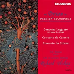 Concerto Leggiero / Concerto da Camera / Concerto da Chiesa