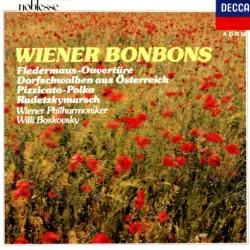 Wiener Bonbons: Fledermaus-Ouvertüre, Dorfschwalben aus Österreich, Pizzicato-Polka, Radetzkymarsch