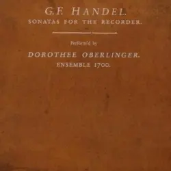 Sonatas for the Recorder