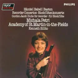 Händel, Babell, Baston: Recorder Concertos / Jacob: Suite for Recorder