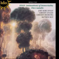 Intimations of Immortality / Dies natalis