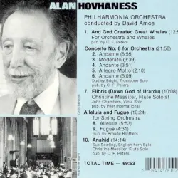 And God Created Great Whales / Concerto no. 8 for Orchestra / Anahid / Elibris / Alleluia and Fugue