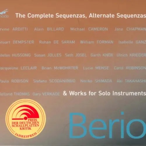 The Complete Sequenzas, Alternate Sequenzas & Works for Solo Instruments
