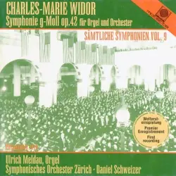 Sämtliche Symphonien, Vol. 9: Symphonie g-Moll, op. 42 für Orgel und Orchester