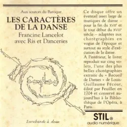 Les caractères de la danse