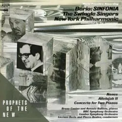 Sinfonia / Nones / Allelujah II / Concerto for Two Pianos
