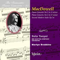 The Romantic Piano Concerto, Volume 25: Piano Concerto no. 1 in A minor / Piano Concerto no. 2 in D minor / Second Modern Suite, op. 14