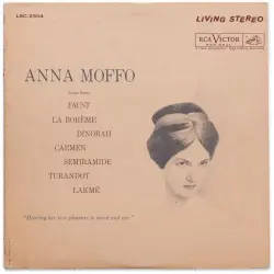 Arias from Faust, La bohème, Dinorah, Carmen, Semiramide, Turandot, Lakmé