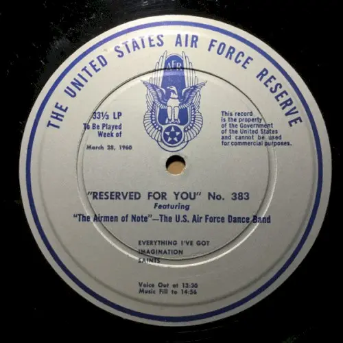 Reserved for You (Program No. 383 / 384)