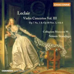 Violin Concertos Vol. III: Op 7 No. 1 & Op 10 Nos. 3, 4 & 6