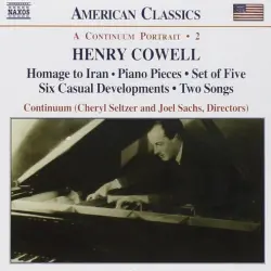 A Continuum Portrait: Instrumental, Chamber & Vocal Music, Volume 2
