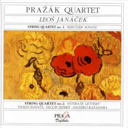 String Quartet no. 1 "Kreutzer" / String Quartet no. 2 "Intimate Letters" String Quartet no. 1 "Kreutzer" / String Quartet no. 2 "Intimate Letters"