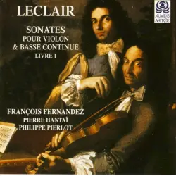 Sonates pour violon & basse continue extraites du Livre I