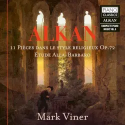 11 Pièces dans le style religieux, op. 72 / Etude alla barbaro
