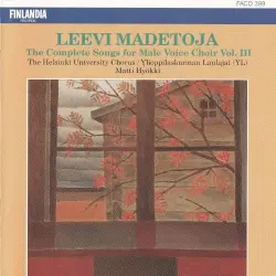 The Complete Songs for Male Voice Choir, Vol. III