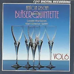 Sämtliche Bläserquintette, Volume 6 (Albert Schweitzer Quintett)