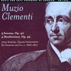 3 Sonatas, op. 40 / 4 Monferrinas, op. 49