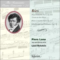 The Romantic Piano Concerto, Volume 75: Piano Concerto no. 8, op. 151 “Gruss an den Rhein” / Piano Concerto no. 9, op. 177 / Introduction and Polonaise, op. 174