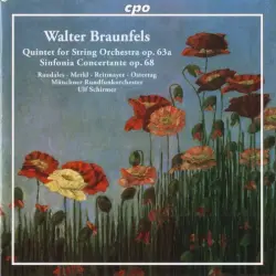 Quintet for String Orchestra pp. 63a / Sinfonia Concertante op. 68