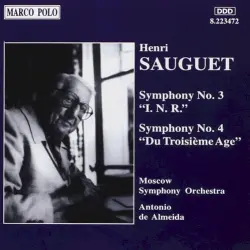 Symphony no. 3 "I. N. R." / Symphony no. 4 "Du troisième age"