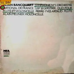 Symphonie N°1 / Duo Pour Flute Et Violoncelle