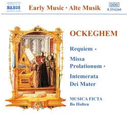 Requiem • Missa prolationum • Intemerata Dei mater