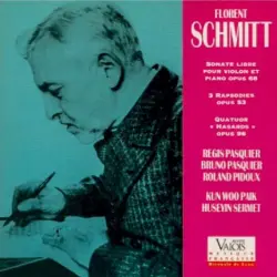 Sonate libre pour violon et piano, op. 68 / 3 rapsodies, op. 53 / Quatuor "Hasards", op. 96