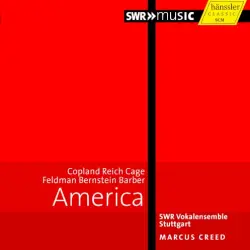 America: Copland Reich Cage Feldman Bernstein Barber