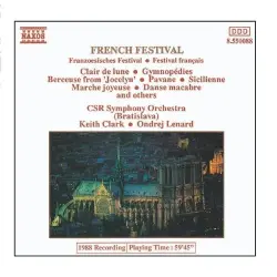 French Festival: Clair de Lune / Gymnopedie No. 1 / Berceuse From 'Jocelyn' / Pavane / Sicilienne / Marche Joyeuse / Danse Macabre / and others French Festival: Clair de Lune / Gymnopedie No. 1 / Berceuse From 'Jocelyn' / Pavane / Sicilienne / Marche Joyeuse / Danse Macabre / and others