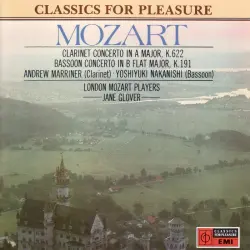Mozart Clarinet Concert A Major Bassoon Concert B Flat Major