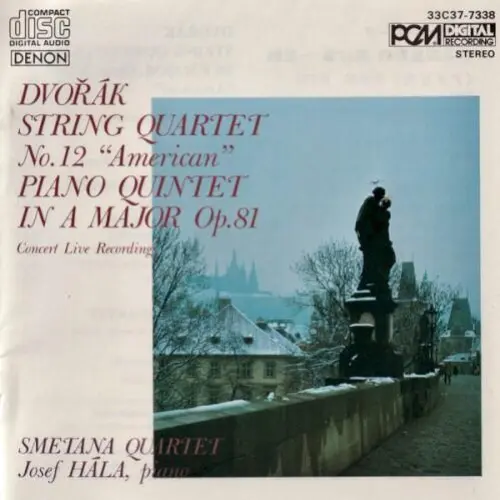 Antonín Dvořák : String Quartet No.12 'American' - Piano Quintet in A Major, Op.81