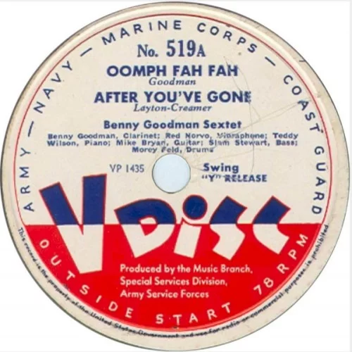 Oomph Fah Fah / After You’ve Gone / I’ve Got the World on a String / Yeah‐Man (Amen)