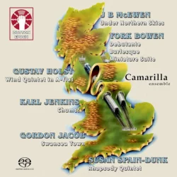McEwen: Under Northern Skies / Bowen: Debutante / Burlesque / Miniature Suite / Holst: Wind Quintet in A-flat / Jenkins: Chums! / Jacob: Swansea Town / Spain-Dunk: Rhapsody Quintet McEwen: Under Northern Skies / Bowen: Debutante / Burlesque / Miniature Suite / Holst: Wind Quintet in A-flat / Jenkins: Chums! / Jacob: Swansea Town / Spain-Dunk: Rhapsody Quintet