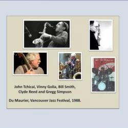 Du Maurier, Vancouver Jazz Festival, 1988