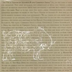 The Vim & Vigour Of Alvarius B. And Cerberus Shoal