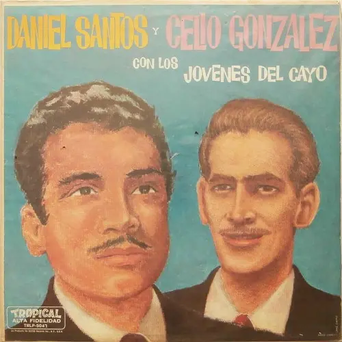 Daniel Santos y Celio González con los Jóvenes del Cayo