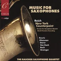 Music for Saxophones Music for Saxophones