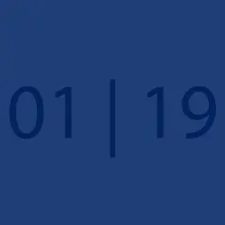 Calendar - 01 | 19