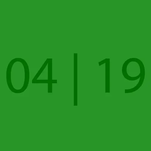 Calendar - 04 | 19