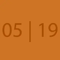 Calendar - 05 | 19