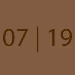 Calendar - 07 | 19